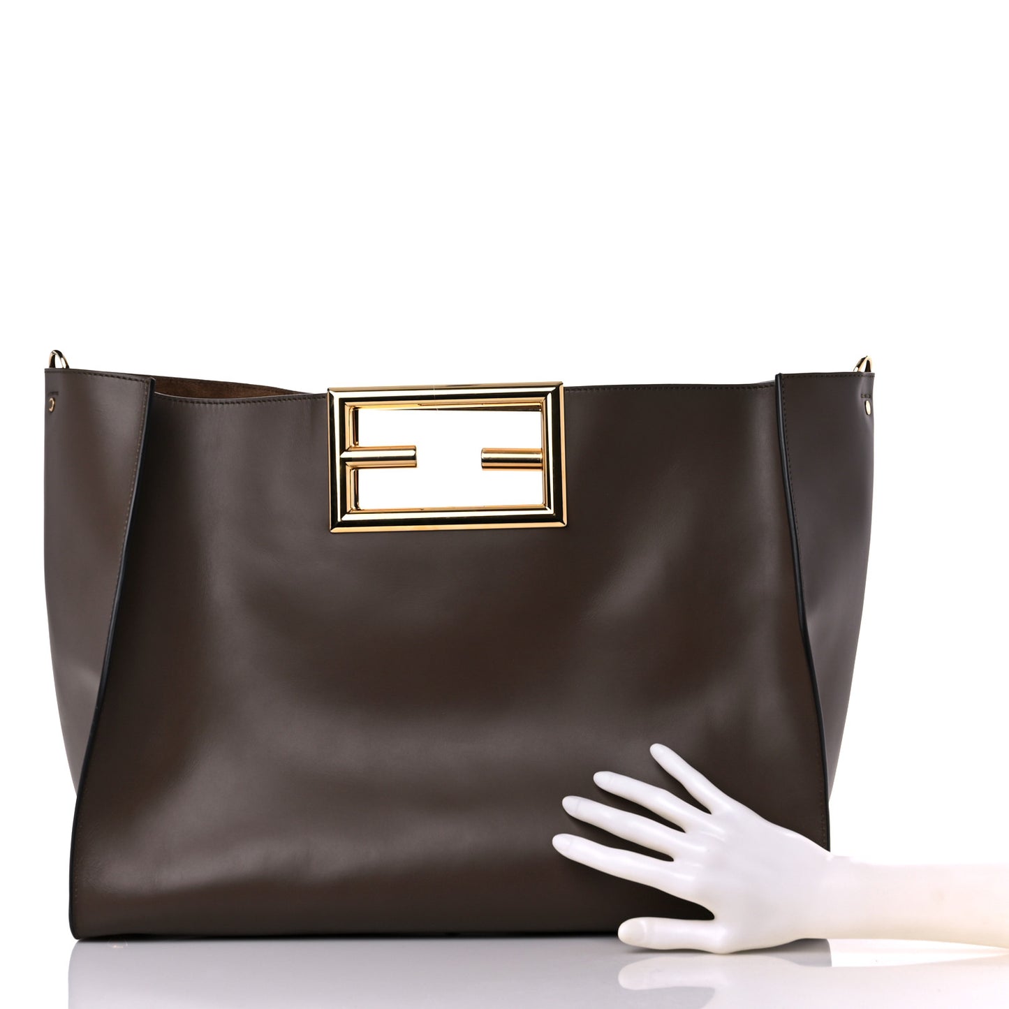 Vitello King Large Fendi Way Tote Maya
