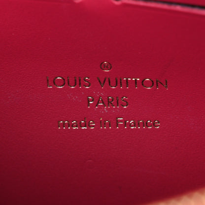 Louis Vuitton Monogram Flore Chain Wallet Fuchsia 6 of 9