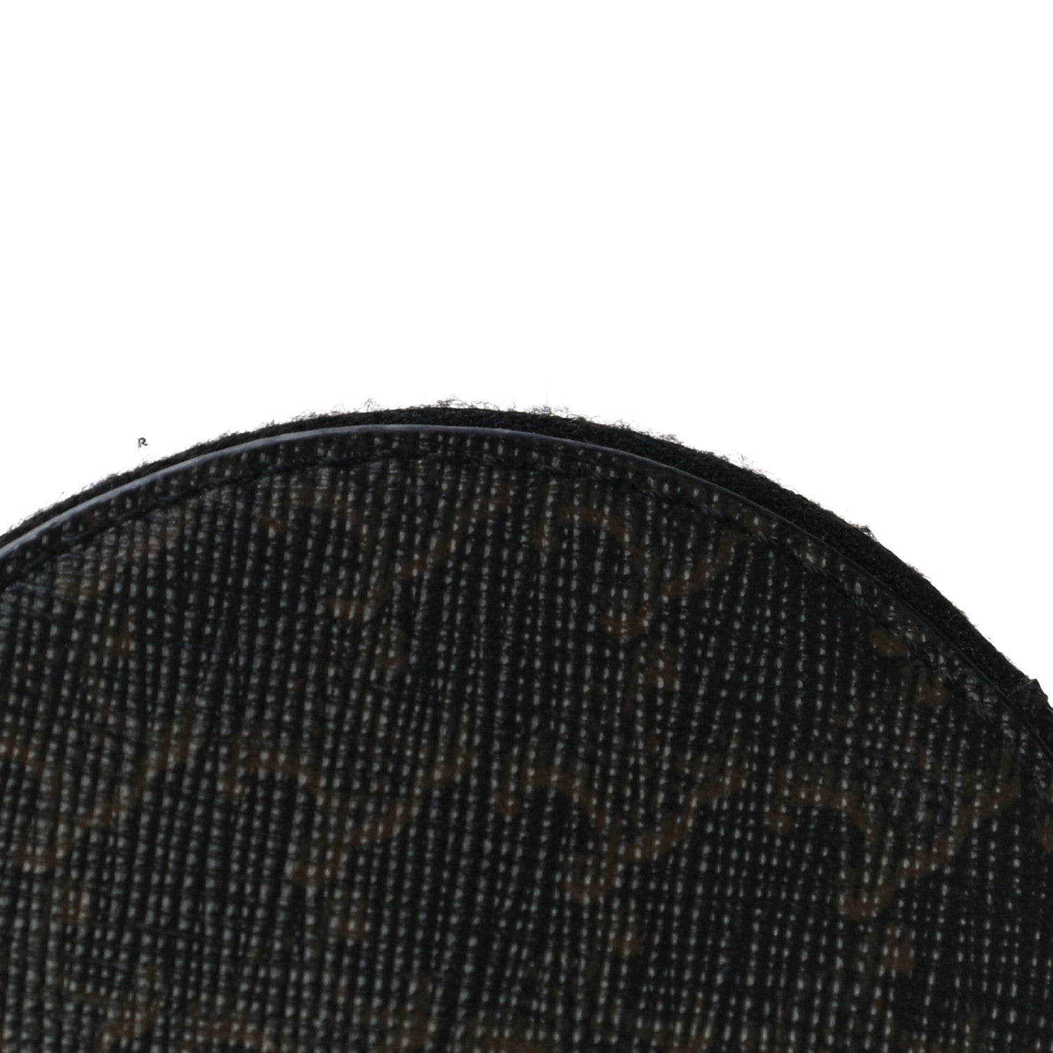 Celine Triomphe Canvas Round Zip Coin Purse 11 of 12