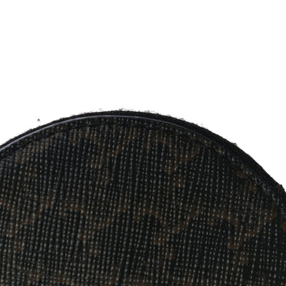 Celine Triomphe Canvas Round Zip Coin Purse 11 of 12