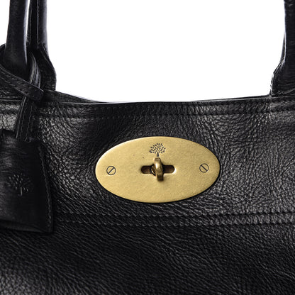 Mulberry Natural Leather Bayswater Tote Black 8 of 17