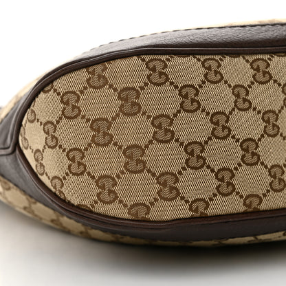 Gucci Monogram Medium Charlotte Hobo Brown 9 of 10