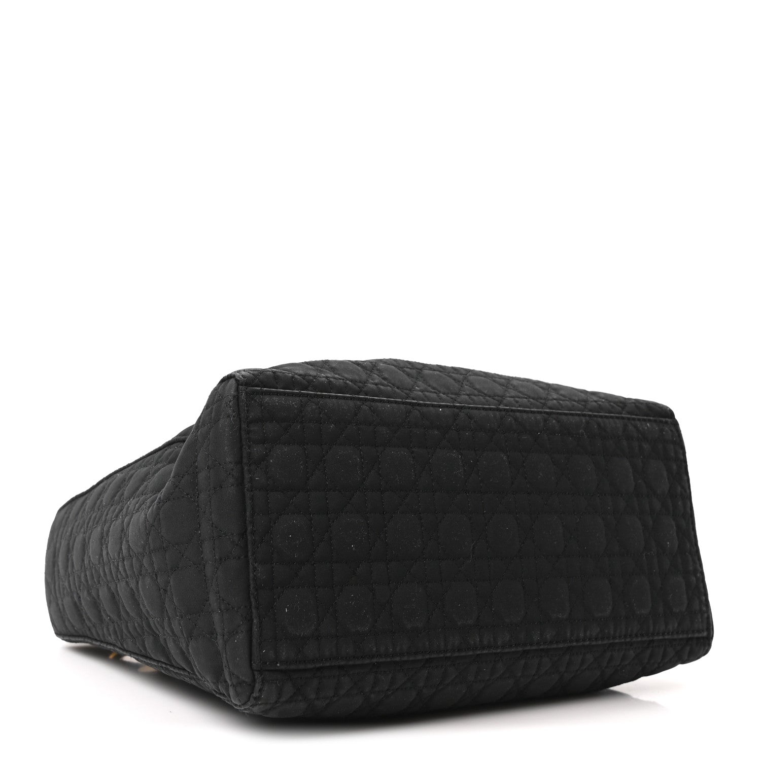Christian Dior Nylon Cannage Medium Lady Dior Black 4 of 10