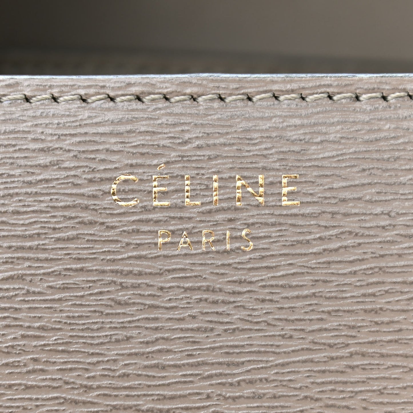 Liege Calfskin Small Classic Box Flap Bag Taupe
