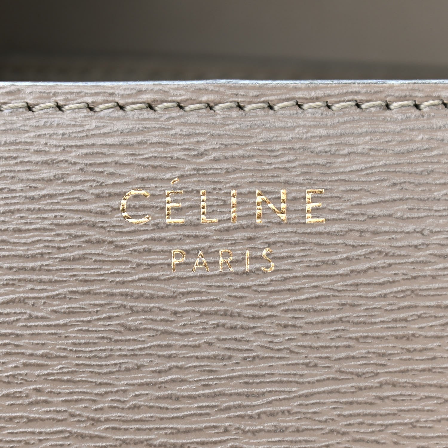 Celine Liege Calfskin Small Classic Box Flap Bag Taupe 7 of 9