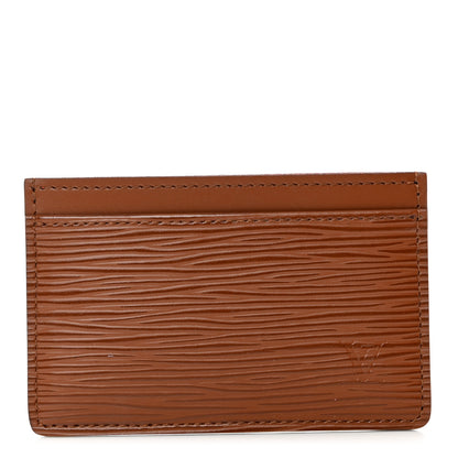 Louis Vuitton Epi Card Holder Cannelle 1 of 6
