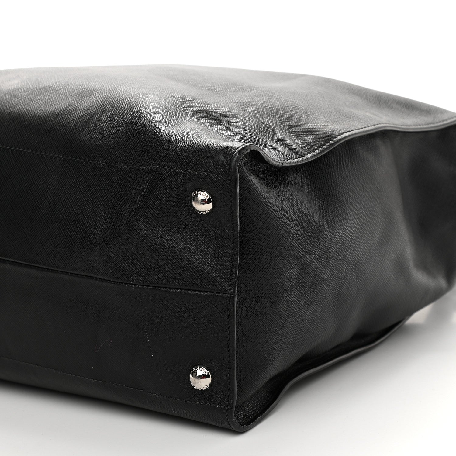 Prada Saffiano Soft Tote Black 7 of 8