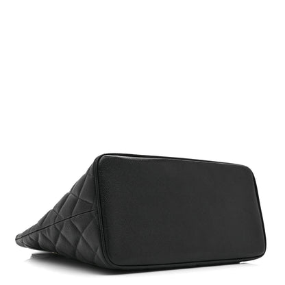 Chanel Caviar Quilted Medallion Tote Black 4 of 10