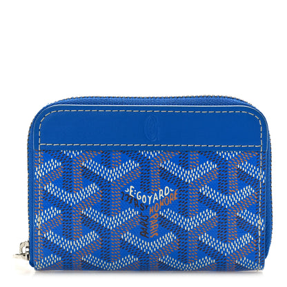 Goyard Goyardine Compact Wallet Blue 1 of 8