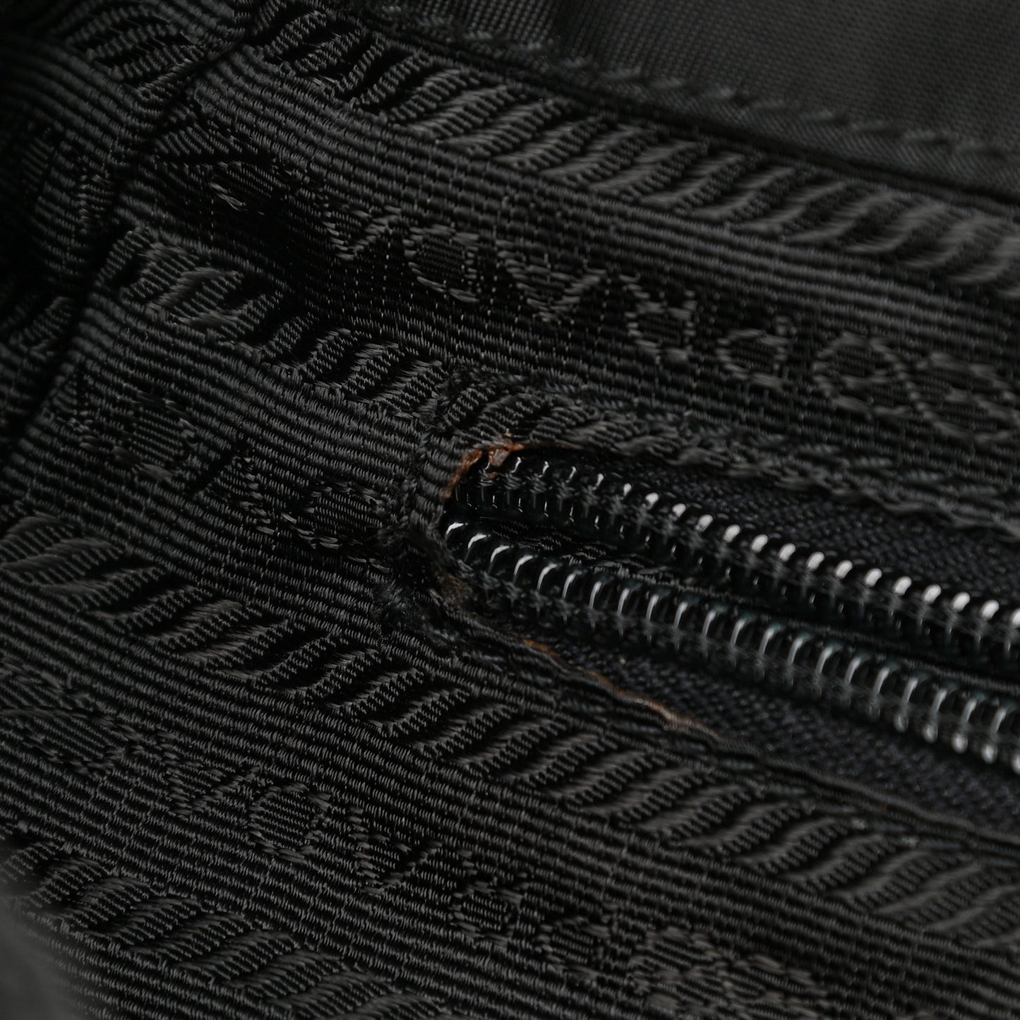 Tessuto Nylon Crocodile Embossed Calfskin Cinch Backpack Black