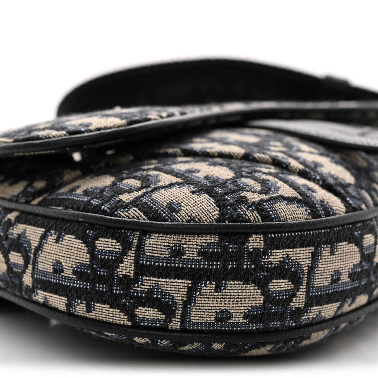 Oblique Mens Mini Saddle Bag Blue