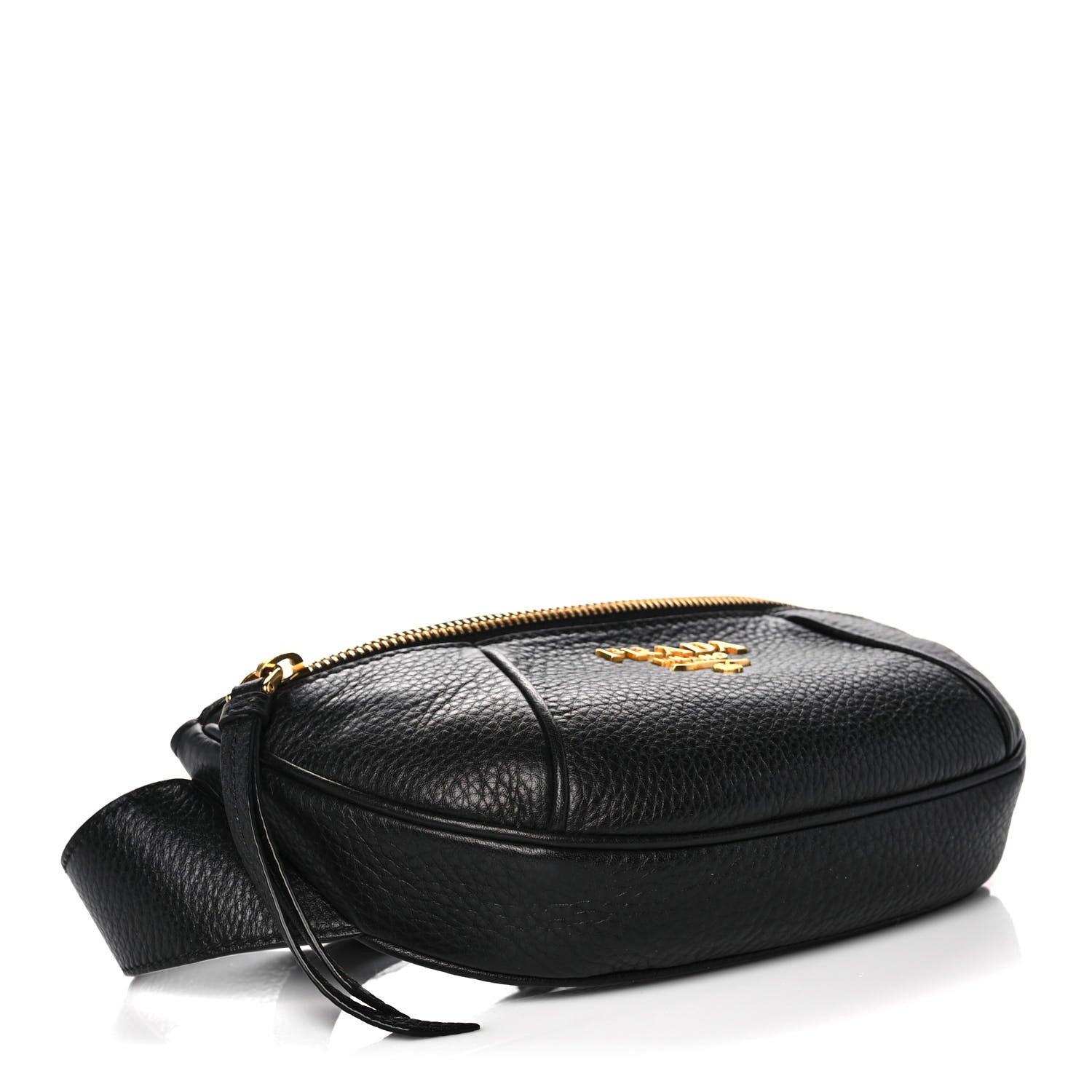 Prada Vitello Daino Small Belt Bag Black 3 of 12