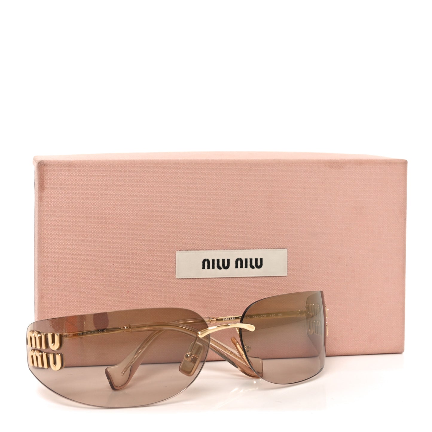 Metal Aube Sunglasses SMUA51 Gold