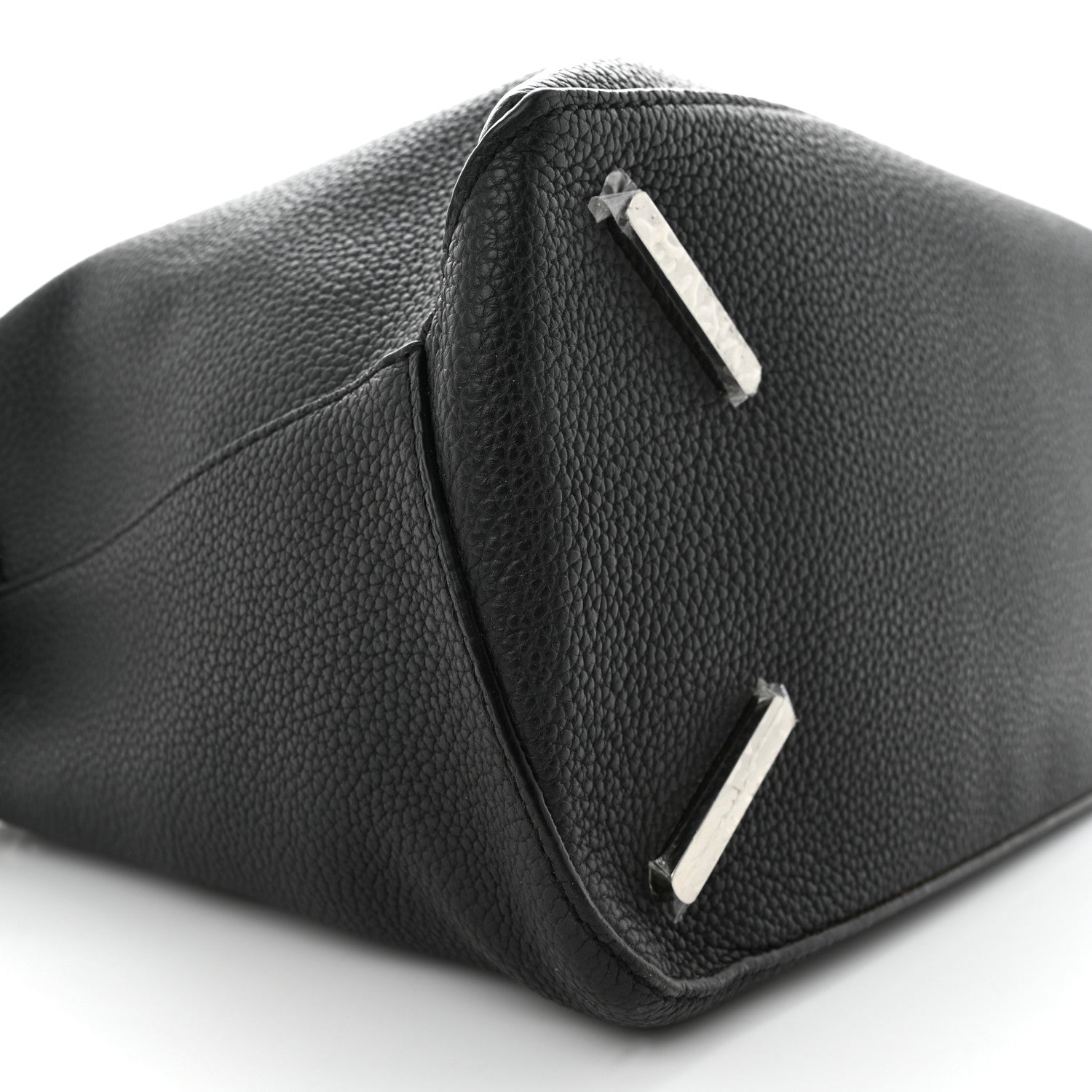 Loewe Calfskin Large Puzzle Edge Bag Black 8 of 14