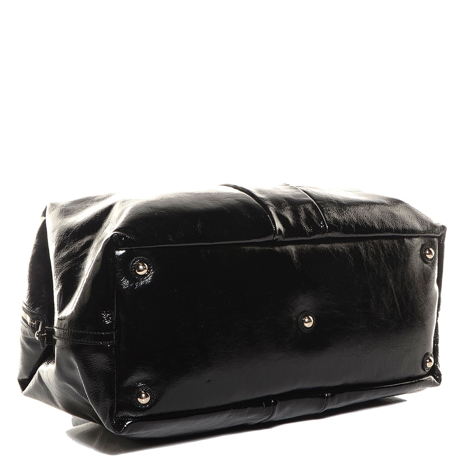 Saint Laurent Textured Patent Easy Y Medium Sac Black 4 of 8