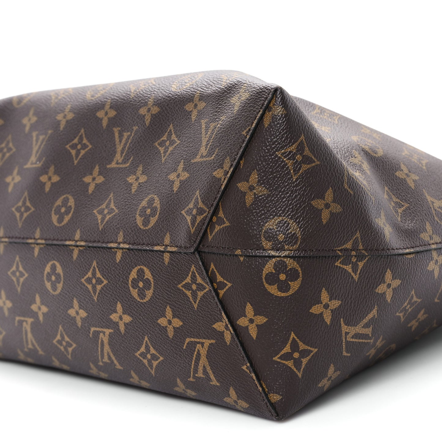 Monogram Flower Hobo Caramel