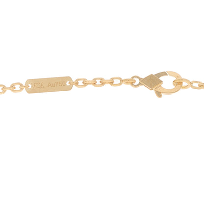 Van Cleef & Arpels 18K Yellow Gold Byzantine Alhambra Pendant Necklace 4 of 5