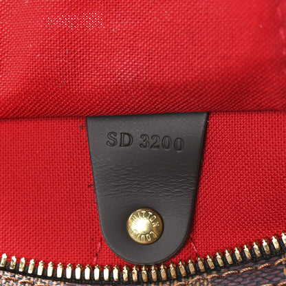 Louis Vuitton Damier Ebene Speedy Bandouliere 25 7 of 13