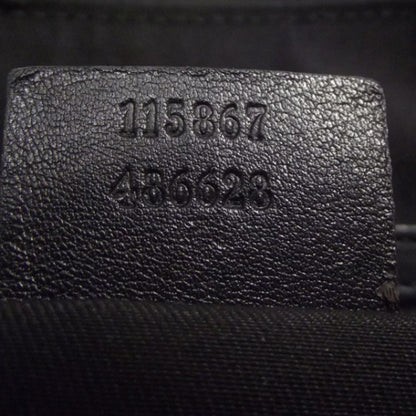 Gucci Leather Medium Horsebit Chain Hobo Black 9 of 10