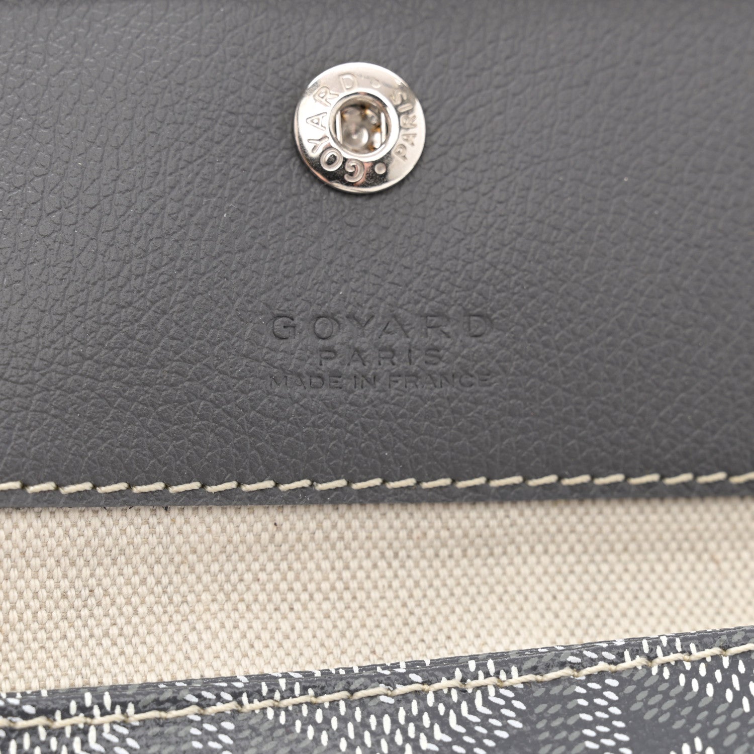 Goyard Goyardine Saint Louis PM Grey 8 of 12