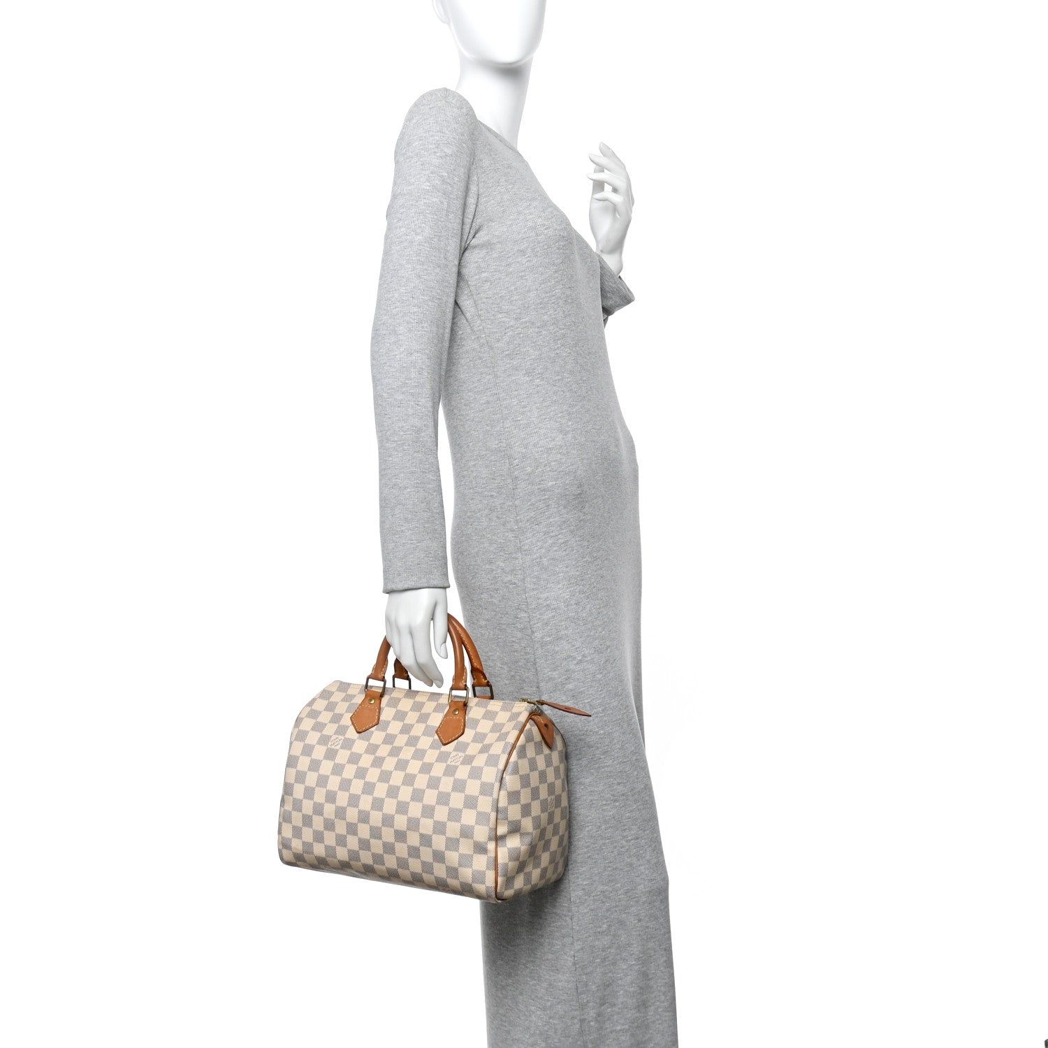 Louis Vuitton Damier Azur Speedy 30 2 of 10