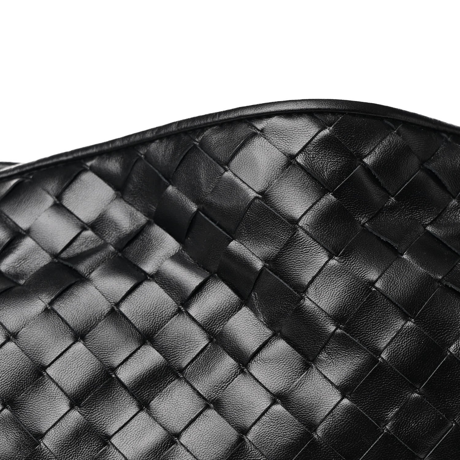 Bottega Veneta Calfskin Intrecciato Small Hop Black 8 of 10