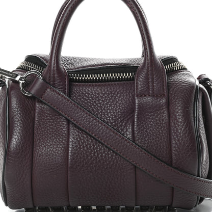Alexander Wang Pebbled Calfskin Mini Rockie Oxblood 8 of 14