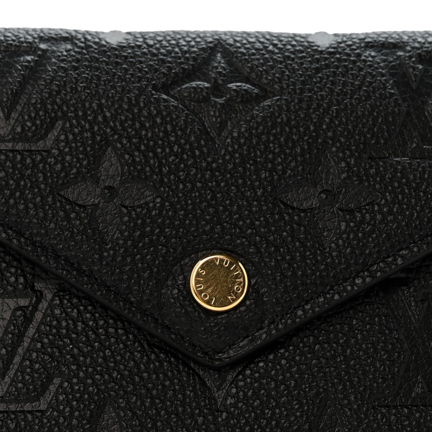 Louis Vuitton Empreinte Victorine Wallet Black 8 of 9