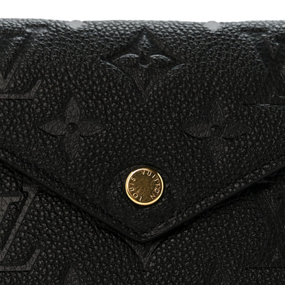 Louis Vuitton Empreinte Victorine Wallet Black 8 of 9