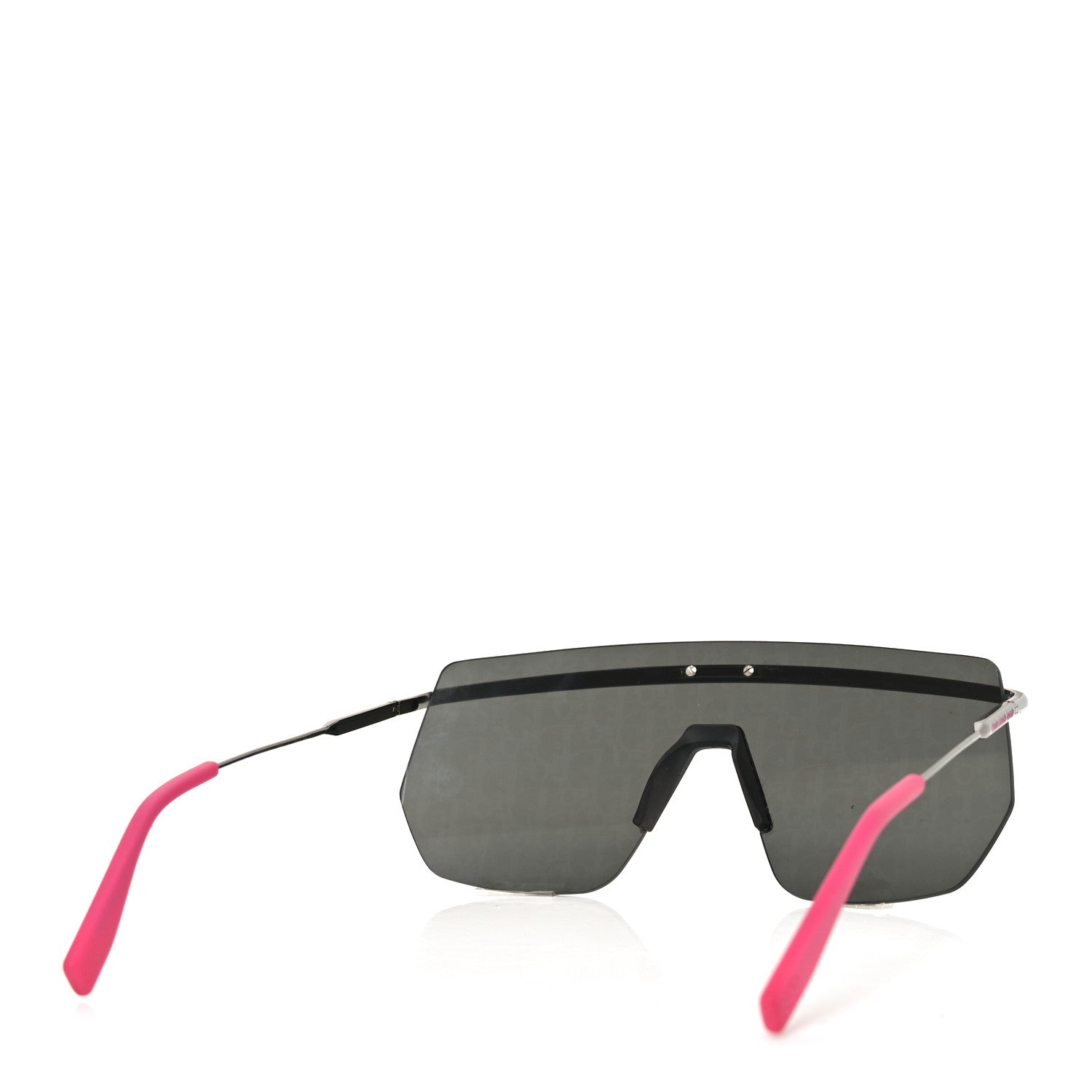 Christian Dior Metal Oblique DiorMotion M1I Mask Sunglasses Grey Pink 3 of 7