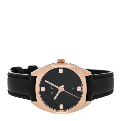 Gucci Stainless Steel Calfskin 29mm GG2570 Quartz Watch Black 2 of 4