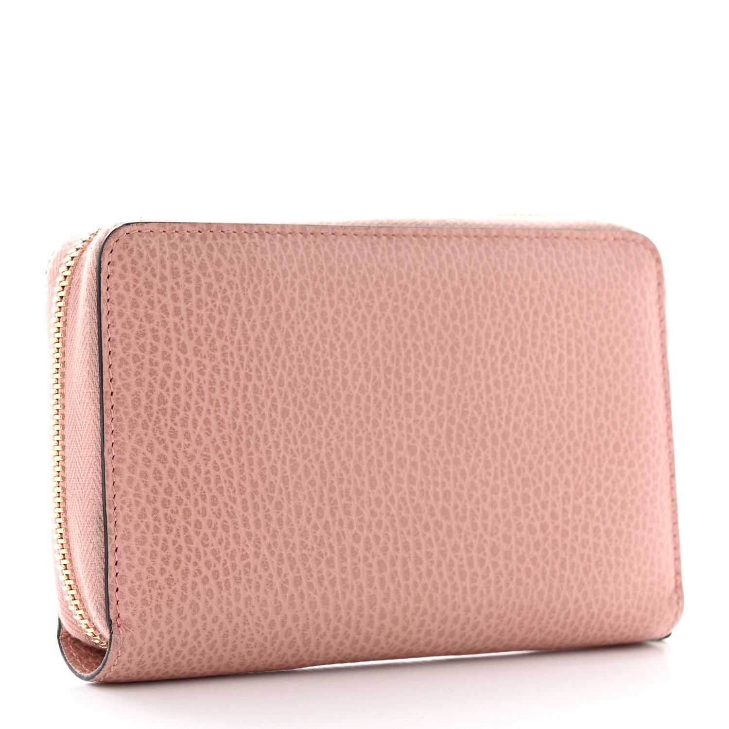 Gucci Dollar Calfskin Medium GG Zip Around Wallet Soft Pink 3 of 14