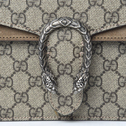 Gucci GG Supreme Monogram Mini Dionysus Shoulder Bag Taupe 10 of 14