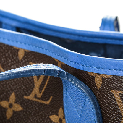 Louis Vuitton Monogram Articles de Voyage Ikat Neverfull MM Grand Blue 10 of 10