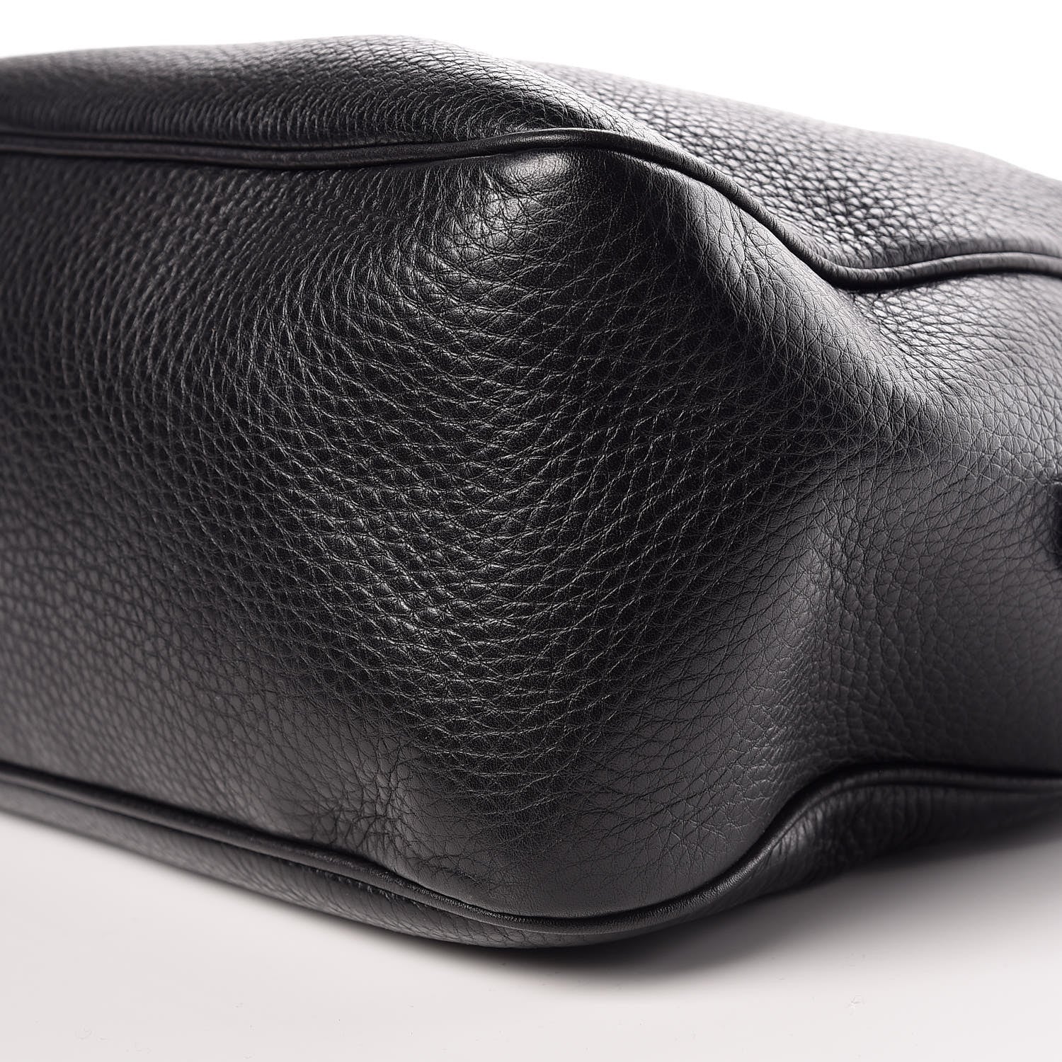 Gucci Pebbled Calfskin Medium Soho Bowler Black 11 of 14