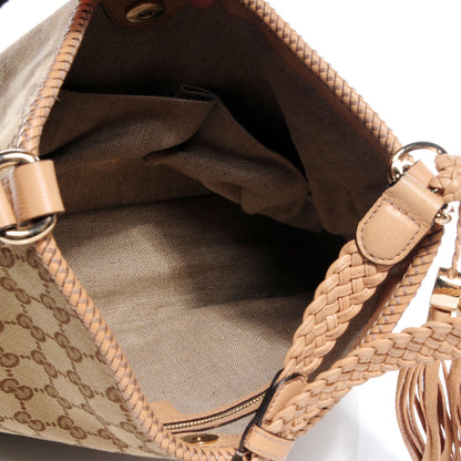 Gucci Monogram Medium Marrakech Hobo Light Rose 5 of 7