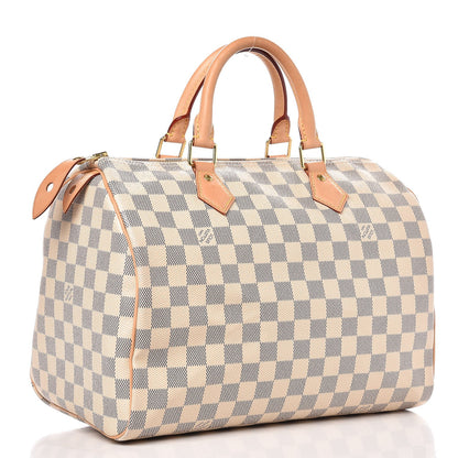 Louis Vuitton Damier Azur Speedy 30 3 of 10