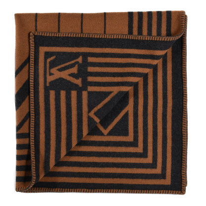 Louis Vuitton Wool Cashmere Karakoram Blanket 2 of 4