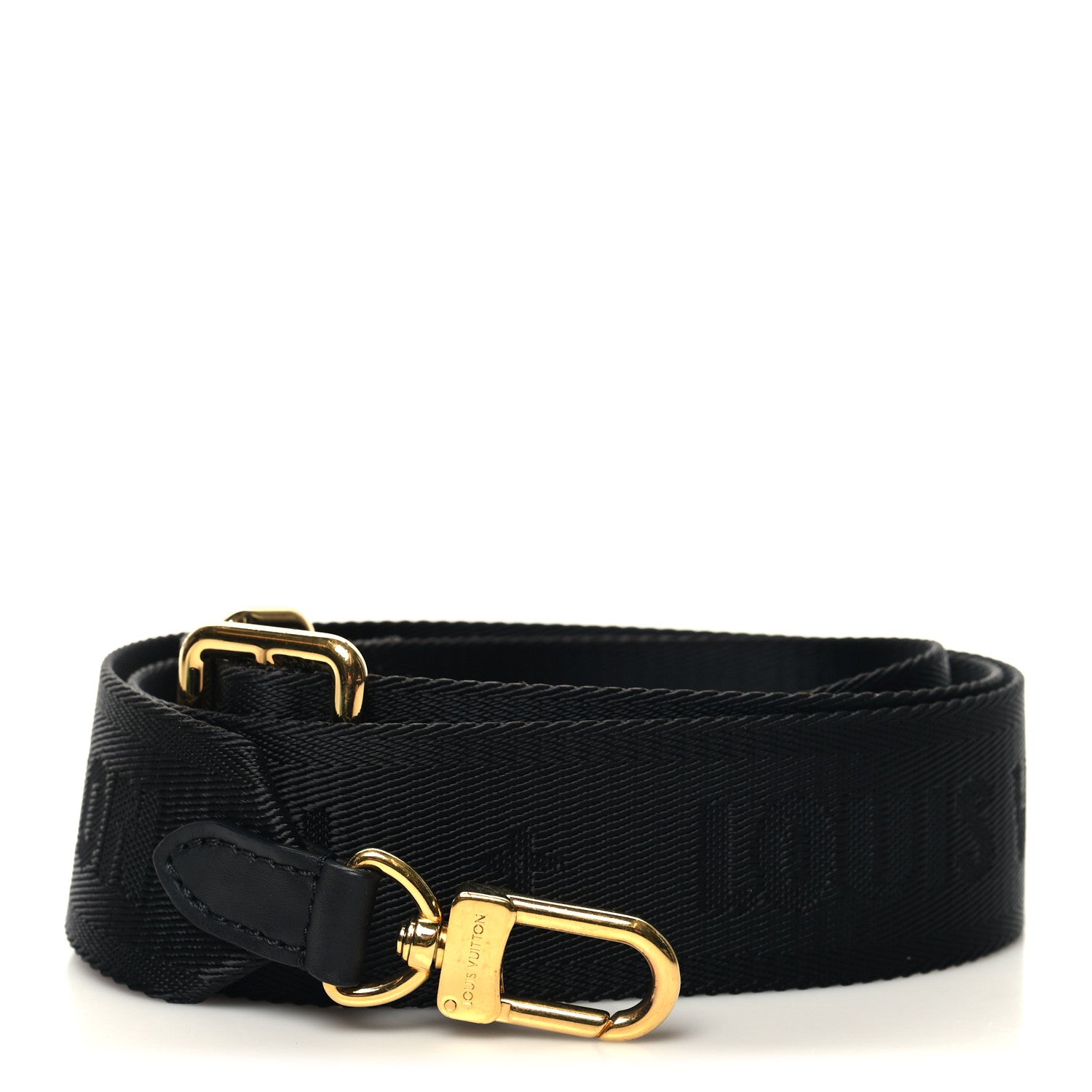 Louis Vuitton Nylon Petite Malle Souple Shoulder Strap Black 1 of 3