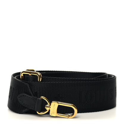 Louis Vuitton Nylon Petite Malle Souple Shoulder Strap Black 1 of 3