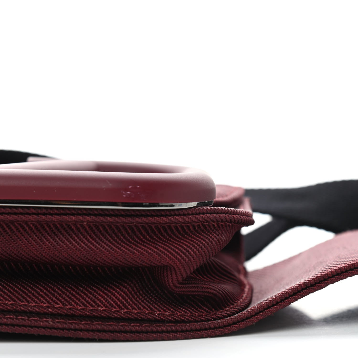 Valentino Garavani Nylon Supervee Belt Bag Dark Red 7 of 9