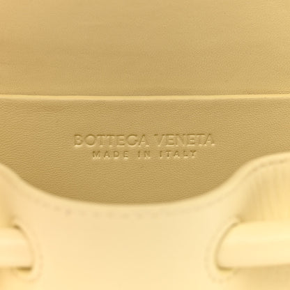 Bottega Veneta Lambskin Small Beak Triangle Flap Shoulder Bag Ice Cream 6 of 14