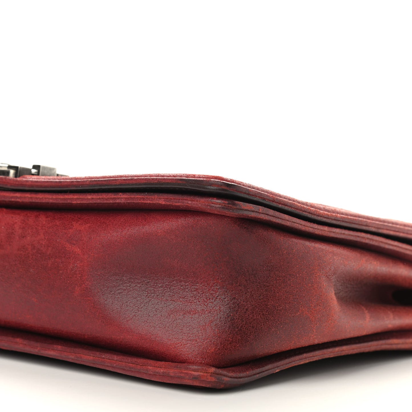 Chesterfield Quilted Large Celtic Boy Flap Red