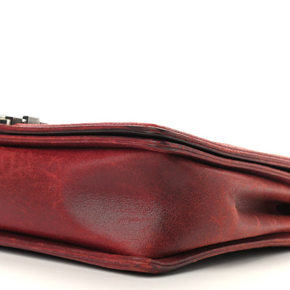 Chanel Chesterfield Quilted Large Celtic Boy Flap Red 14 of 14