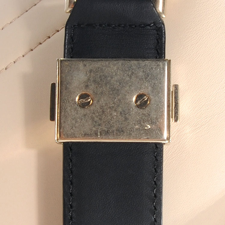 Calfskin Medium Tri-Color Antigona Beige Black Silver