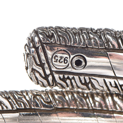 John Hardy Sterling Silver Classic Chain Double Coil Bracelet M 5 of 6