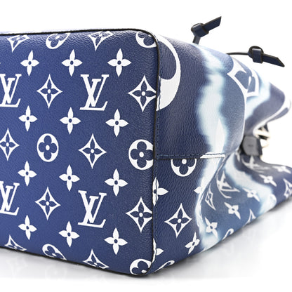 Louis Vuitton Monogram Escale Neonoe MM Blue 18 of 19