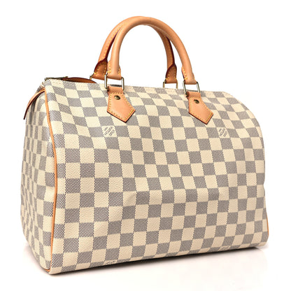 Louis Vuitton Damier Azur Speedy 30 3 of 9
