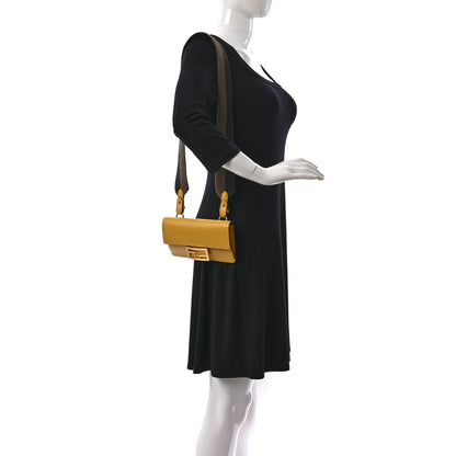 Fendi Vitello King Mini Flat Baguette Mimosa 2 of 9