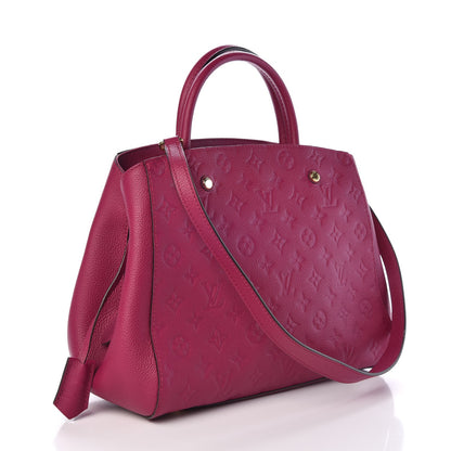 Louis Vuitton Empreinte Montaigne MM Grape 4 of 8